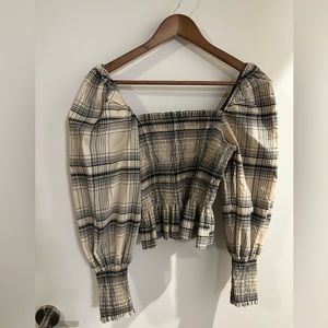 ZARA off the shoulder blouse